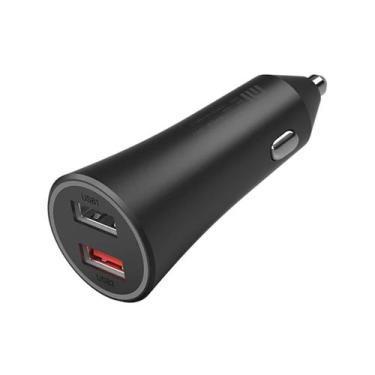 Imagem de Carregador para Carro Xiaomi Mi Charge Dual Charger - Preto