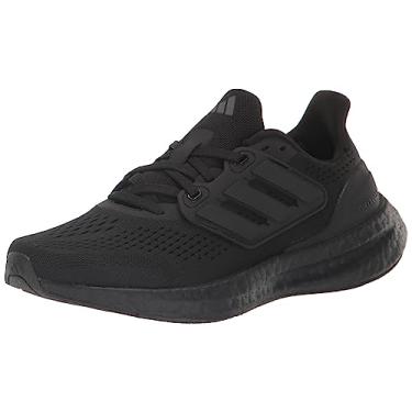 Imagem de adidas Tênis masculino Pureboost 23, Núcleo preto/núcleo preto/carbono, 9