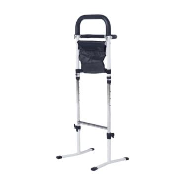 Imagem de Ysyqkn Suporte de corrimão para auxílio de mobilidade, barra de apoio para ficar em pé, altura ajustável portátil, ergonômico, suporte para cadeira de