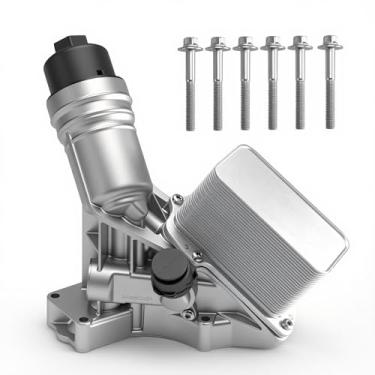 Imagem de 11428583895 Conjunto de carcaça de filtro de alumínio para BMW 340i xDrive 40i 540i 740i 840i 16-23 para M240i M340i M440i X3 X4 Z4 para B58 3.0L Turbocharged #11428583838 95, 11 428583901