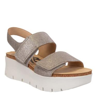 Imagem de OTBT Women's Montane Platform Sandals - Silver - 10 M US