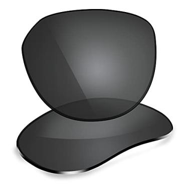 Imagem de ThunderClap Lentes de reposição polarizadas para óculos de sol Oakley Latch Key L OO9394 - Shell Black