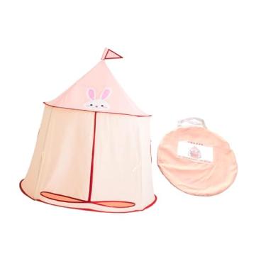Imagem de simhoa Jogue barraca para crianças brinquedo crianças brincam tenda portátil tereepee infantil castelo clayhouse para churrasqueiras de creche carnavais, Rosa