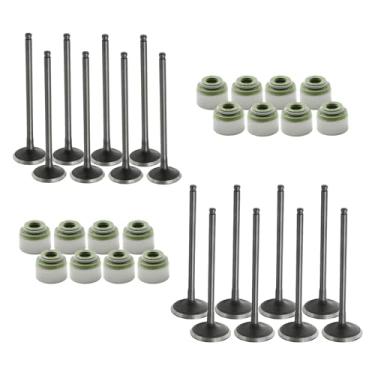 Imagem de Kit de 8 válvulas de admissão, 8 válvulas de escape, 16 válvulas de vedação a vapor para Acura RDX 2007-2012 Acura RSX 2002-2006 Honda Civic 2006-2011 2.0L 2.3L 2.4L K20A3 K20Z3 Substitui 14711-14711