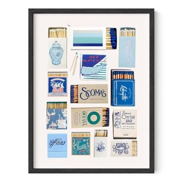 Imagem de HAUS AND HUES Coastal Matches 4 Impressão artística sem moldura, 12x16