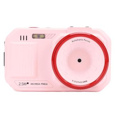 Imagem de Generic Câmera Digital HD, Telas Duplas Wi -Fi de 48MP de Foco Automático para Fotografia (Rosa)