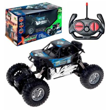 Imagem de Carrinho De Controle Remoto 4x4 Infantil Brinquedo Recarregável - Art 