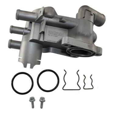 Imagem de Carcaça Válvula Termostática Gol Saveiro Voyage G5 3 Saídas - RHOPEM