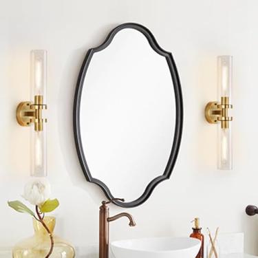 Imagem de E27 Luzes de parede vintage transparente de vidro cilíndrico arandelas de parede retro industrial metal lâmpadas de parede internas para sala de estar restaurante quarto (lâmpada não incluída) (ouro