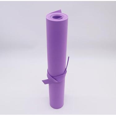 Imagem de OISAKLD Espuma EVA roxa clara 2 mm-10 mm 13,7" × 39" folha de espuma artesanal 74 kg/m³ espuma EVA cosplay para artesanato modelo cosplay 2 mm
