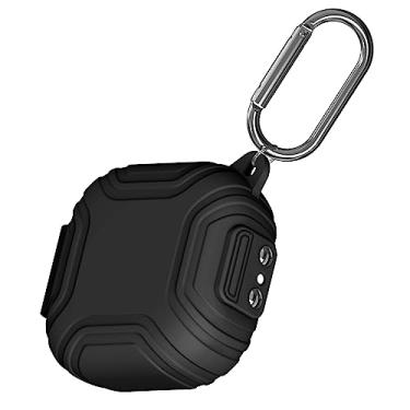 Imagem de [Trava segura] Capa de silicone para fones de ouvido SHOKZ OpenFit com Bluetooth sem fio verdadeiro, sem fio, antiarranhões, à prova de choque, capa protetora para fones de ouvido SHOKZ OpenFit T910