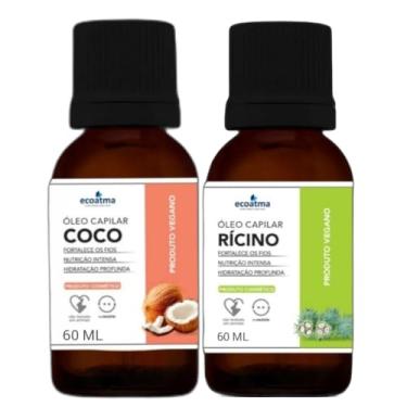 Imagem de Óleo Capilar de Ricino 60ml + Óleo Capilar de Coco 60ml