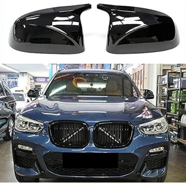 Imagem de Substituição de capa espelhada estilo M preta para X3 X4 X5 X6 X7 G01 G02 G03 G05 G06 G07 2018-2023