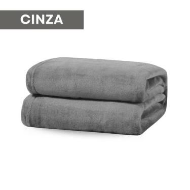 Imagem de Cobertor Manta Cama Casal Antialérgica 2,20X1,80 Microfibra Soft Lisa 