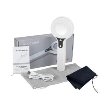 Imagem de Lâmpada UV Woods Para Análise De Pele, Luz De Aumento Para Testes De B