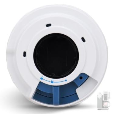 Imagem de NC701 Tampa de distribuição para Ninja NC700 NC701 Series Conjunto de prensa espiral de sorvete e máquina de servir macio, tampa de substituição - branca