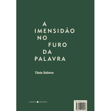 Imagem de Livro - A imensidão no furo da palavra