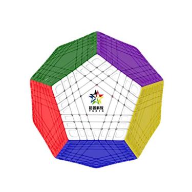 Imagem de CuberSpeed Yuxin Teraminx Cubo Mágico Sem Adesivos 7X7X7 Quebra-Cabeça De 12 Lados Terminx Quebra-Cabeça Gigaminx 7X7 Megaminx Speed Cube