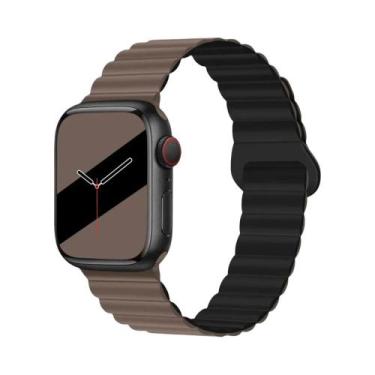 Imagem de Pulseira Magnética De Silicone Unissex Para Apple Watch 38/40/41mm 42/