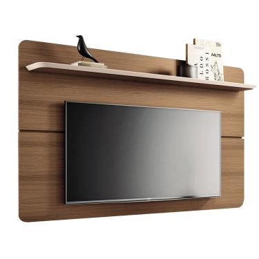 Imagem de Painel Para Tv Suspenso 70 Pol 180cm Celine Castanho-off White