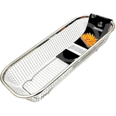 Imagem de Travessa Retangular Aramada Para Frutas - Inox