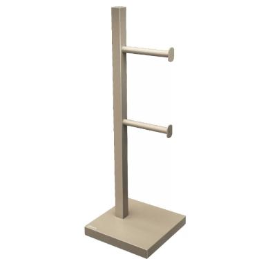 Imagem de Suporte Papel 15,5x15,5x47,9cm Champagne - 7641 - CRIS-METAL