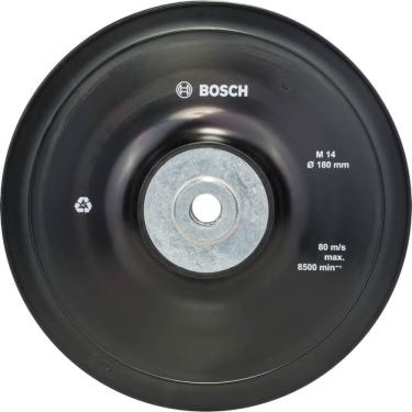 Imagem de Prato de Borracha para Disco de Fibra 7"" com Porca - 2608601209 - BOSCH