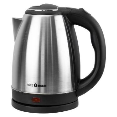 Imagem de Jarra Eletrica Free Home FR-K120 - 2L - 1500W - 110V - Prata e Preto, 