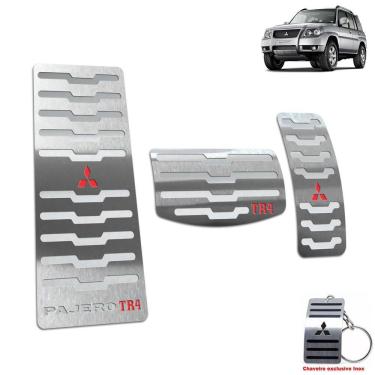 Imagem de Descanso Pedaleira Mitsubishi Pajero TR4 2010 A 2015 Prata