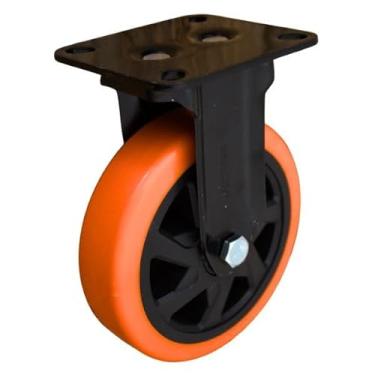 Imagem de Rodizio fixo 6 Pol. Poliuretano com Placa Master Roll 300 kg