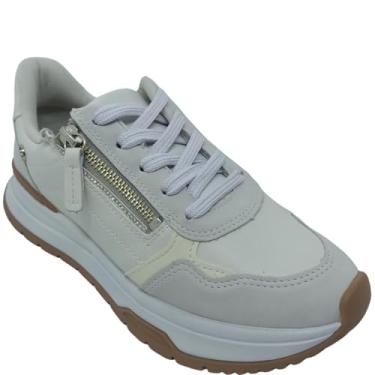 Imagem de Dakota, Tênis Dakota Feminino Sintético com Zíper Lateral D0141 (BR, Adulto, Numérico, 34, White/Cream)