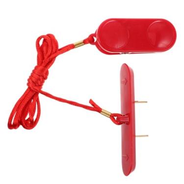 Imagem de UKCOCO Substituição da chave de segurança da esteira com peça de inserção dupla acessório de equipamento de fitness para máquinas de corrida Ampla compatibilidade com marcas de esteiras