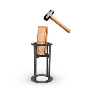 Imagem de Divisor de Toras Manual Giardino GD-02 – Partidor de Toras Seguro, Resistente e Portátil para Preparar Lenha em Churrasqueiras, Fogões a Lenha e Fornos de Pizza