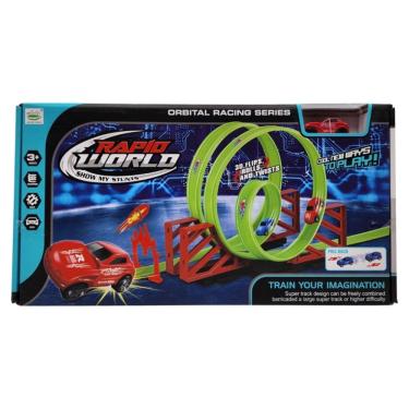 Imagem de Race Track Rapid World Launch Autitos para crianças