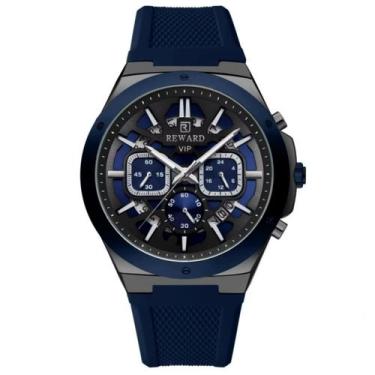Imagem de Relogio masculino quartzo multifuncional casual pulseira de silicone i
