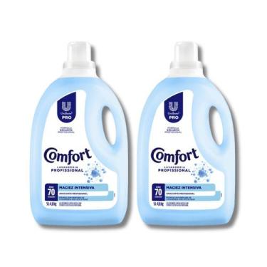 Imagem de Kit 2 Amaciantes Diluído Maciez Intensiva 5 Litros Comfort