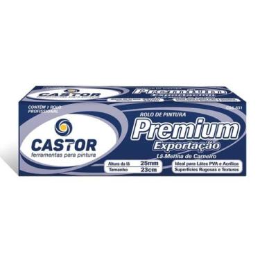 Imagem de Rolo Para Pintura Premium 25 Mm X 23 Cm  - Castor
