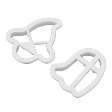 Imagem de Karlak Experiência única de Cozimento, Conjunto de Cortadores de Biscoitos ABS Ghost, ótimo Cortador de Biscoitos para Crianças, Limpeza Fácil, Design Diferenciado, Pressione para