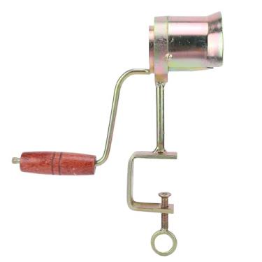Imagem de Garosa Debulhador de Milho Com Manivela, Descascador de Milho Eficiente Com Cabo de Madeira Resistente e Mecanismo de Engrenagem Ajustável, Braçadeira de Mesa Estável para Fazendas,