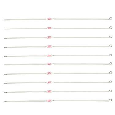 Imagem de 10 Peças Fusível Cerâmico 250v 20a Acessório Elétrico Industrial Bloco Terminal de Fiação, Uso Confiável (300MM 230°C)