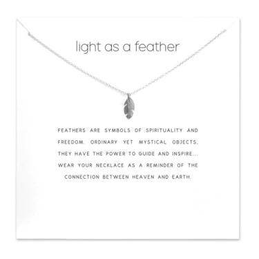 Imagem de Colar com mensagem e relâmpago, pingente de círculo de pérola em ferradura da sorte para mulheres, cartão de presente, Small, Metal, Sem Pedra Preciosa