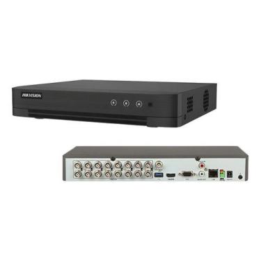 Imagem de Dvr Hikvision Acusense Turbo 16 Canais 7216hqhi- M1/e