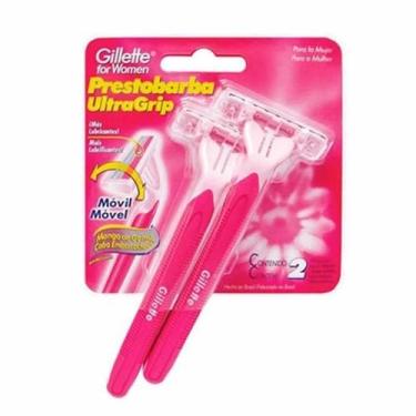 Imagem de Aparelho Prestobarba Ultra Grip Feminino Com 2 Unidades - GILLETTE