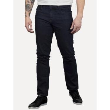 Imagem de Calça Dudalina Jeans Masculina Concept Stretch Five Pockets Browm Icon Escura-Masculino
