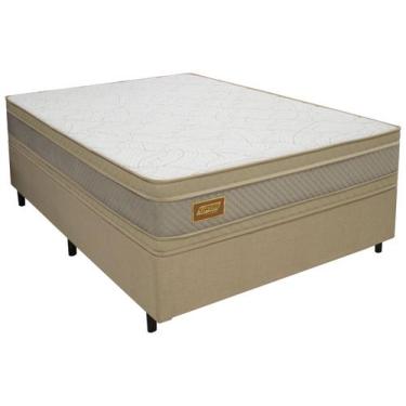 Imagem de Cama Box (Box + Colchão) Casal Gazin  - de Espuma 57cm de Altura Dual 