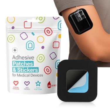 Imagem de Glucomart Luva de aderência para bomba de insulina Tandem Mobi – adesivo prende a bomba firmemente na pele enquanto permite a remoção e recolocação da bomba, à prova d'água e à prova de suor, amigo da
