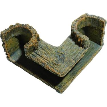 Imagem de Túnel de aquário caverna de aquário para cantos, decoração de aquário esconderijo de peixe camarão Betta decoração para animais de estimação