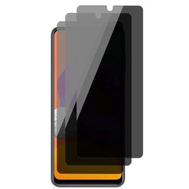 Imagem de 3 PCS Protetor de tela de privacidade, para Samsung Galaxy A23 A23 5G A33 5G A53 A73 5G S20 S21 FE 5G, protetores de filme de telefone anti-espião