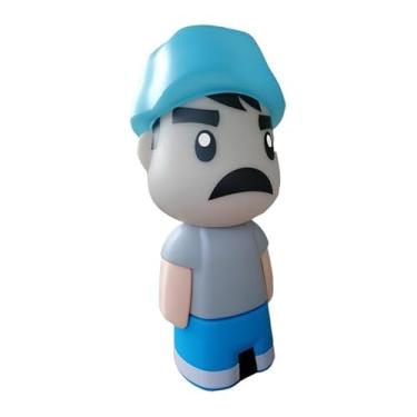 Imagem de Luminária Infantil 3D Decorativa – Personagem Seu Madruga da Turma do Chaves, Luz Noturna Criativa para Quarto e Presente Geek
