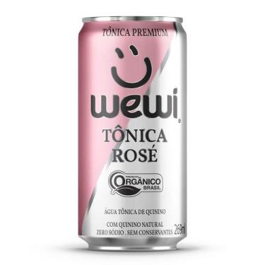 Imagem de Água Tônica Orgânica Rosé Wewí 269ml - Wewi